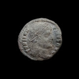 #q096# Roman Bronze coin issued by Constantine I from 325-328 AD