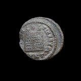 #q096# Roman Bronze coin issued by Constantine I from 325-328 AD
