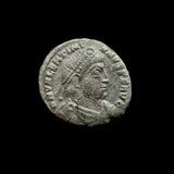 #p797# Roman Bronze coin issued by Valentinian I from 364-375 AD