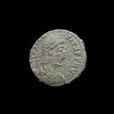 #q222# Roman Bronze coin issued by Constantius II from 351-355 AD