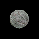 #q222# Roman Bronze coin issued by Constantius II from 351-355 AD