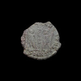 #p893# Roman Bronze coin issued by Constans from 346-348 AD