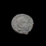 #q065# Roman Bronze coin issued by Constantius II from 347-348 AD