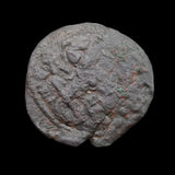 #p659# Byzantine Follis coin of Michael VII from 1071-1078 AD (Double struck)