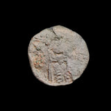 #p659# Byzantine Follis coin of Michael VII from 1071-1078 AD (Double struck)
