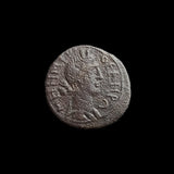 #q306# Roman provincial coin of Trajan from Myrina, 98-117 AD