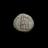 #o066# Roman Bronze coin issued by Arcadius from 384-388 AD