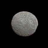 #L151# Livonian coin from the Swedish Occupation of Riga, Christina I from 1656 AD