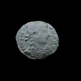 #p898# Roman Bronze coin issued by Constans from 347-348 AD