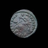 #q046# Roman bronze coin issued by Constantius Gallus from 351-354 AD