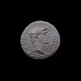 #q306# Roman provincial coin of Trajan from Myrina, 98-117 AD