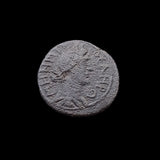 #q306# Roman provincial coin of Trajan from Myrina, 98-117 AD