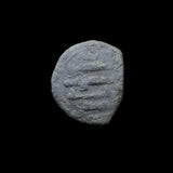 #q320# Spanish Umayyad Fals copper coin of Abd al-Rahman III from 912-929 AD