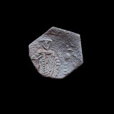 #q281# Byzantine Trachy coin from Latin Occupation of Constantinople 1204-1261