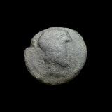 #N727# Anonymous Iberian Greek City Issue Bronze Coin of Castulo from 200-100 BC