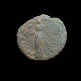 #N841# Anonymous Roman Republican issue bronze coin of Syracuse 212-100 BC