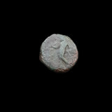 #e092# Greek bronze ae11 coin from Seleucid King Antiochus III, 222-187 BC