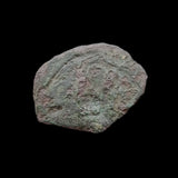 #h265# Byzantine Follis coin of Constans II from 641-668 AD (Constantinople)