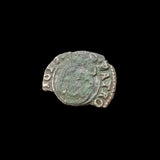 #f201# Hungarian silver denar coin of Matthias II from 1619 AD