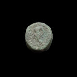 #f717# Greek bronze coin from Seleucid King Antiochus III, 222-187 BC