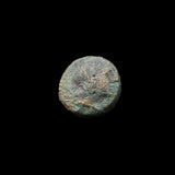 #f716# Greek bronze coin from Seleucid King Antiochus III, 222-187 BC