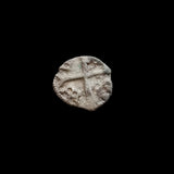 #o508# Hungarian silver parvus coin of Sigismund I from 1387-1437 AD