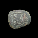#q358# Spanish Medieval 2 maravedis coin of Charles II from 1685 AD