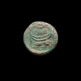 #k504# Greek bronze Macedonian coin of King Lysimachos from 306-300 BC