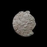 #Q355# Spanish Blanca coin of Henry III from 1400-1406 AD