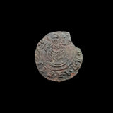#L392# Hungarian copper denar coin of King Ferdinand II from 1630-1638 AD