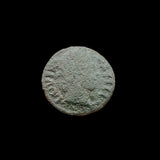 #N295# French copper tournois coin of Louis XIV from 1648 AD