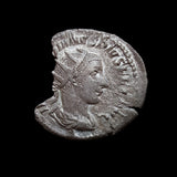 #o301# Roman silver Antoninianus coin of Gordian III from 239-240 AD