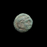 #g422# Greek bronze Macedonian coin of King Lysimachos from 305-281 BC
