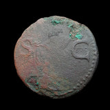 #P114# Roman bronze Ae As coin of Agrippa from 37-41 AD