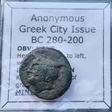 #g323# Anonymous Greek City Issue coin from Ainos, 280-200 BC