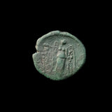 #g033# Anonymous Greek City Issue Bronze Coin of Lysimacheia from 309-220 BC