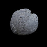#P192# Spanish 2 Maravedis coin of Ferdinand V from 1474-1504 AD