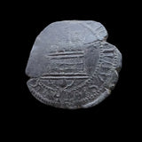 #P192# Spanish 2 Maravedis coin of Ferdinand V from 1474-1504 AD