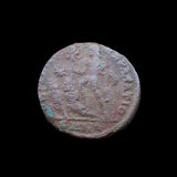 #p267# Rare Roman Bronze coin issued by Constantius II from 348-350 AD