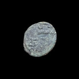 #q470# Anonymous Umayyad Fals copper coin from 750-850 AD