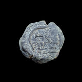 #q371# Spanish Countermarked 8 maravedis coin of Philip IV, 1641 AD