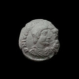 #q348# Roman Bronze coin issued by Julian II from 351-354 AD
