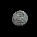 #h129# Roman Bronze coin issued by Constantius II from 347-348 AD