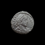 #p961# Roman Bronze coin issued by Valentinian I from 364-375 AD