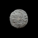#q215# Commemorative Roman Bronze coin issued by Constantine I from 330-340 AD