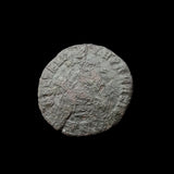 #q062# Roman bronze coin issued by Constantius Gallus from 351-354 AD