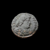 #q060# Roman Bronze coin issued by Valens from 364-375 AD