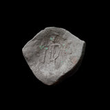 #h680# Byzantine Trachy coin from Latin Occupation of Constantinople 1204-1261