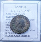 #q089# Roman Antoninianus coin of Emperor Tacitus from 275-276 AD