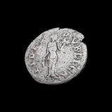 #k693# Roman silver denarius coin of Hadrian from 134-138 AD